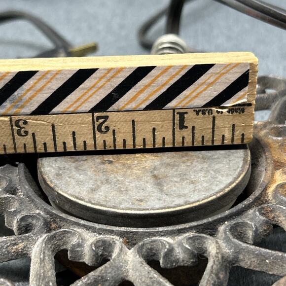 Vintage Presto Cast Iron Electric Trivet Hotplate Tabletop Food Warmer TRV-10 - Picture 5 of 13